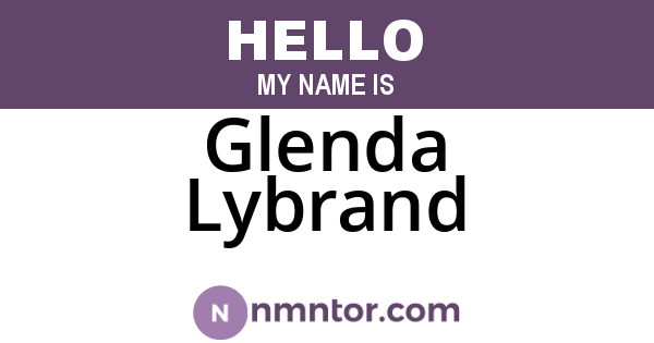 Glenda Lybrand