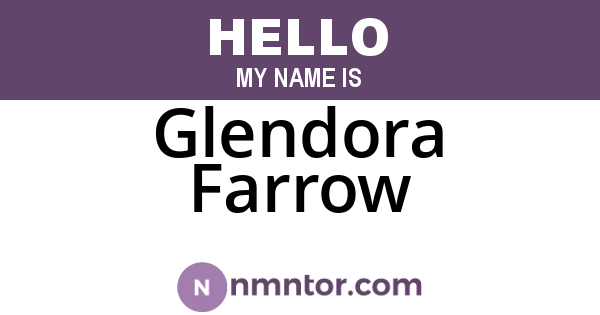 Glendora Farrow