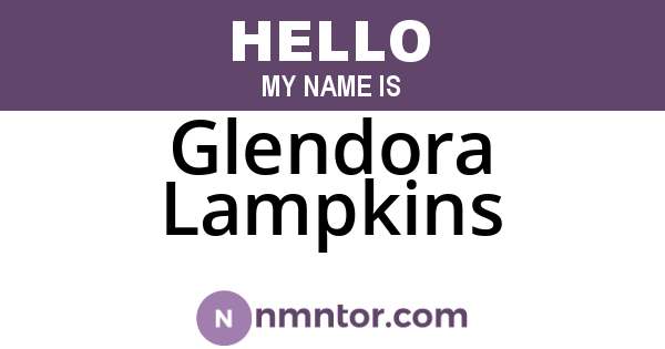 Glendora Lampkins