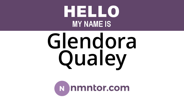Glendora Qualey