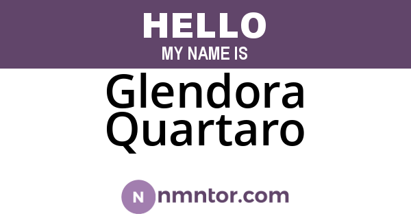 Glendora Quartaro
