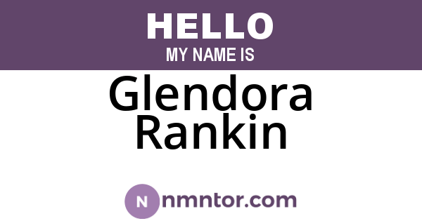 Glendora Rankin