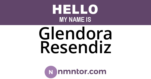 Glendora Resendiz