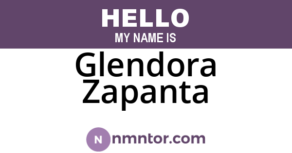 Glendora Zapanta