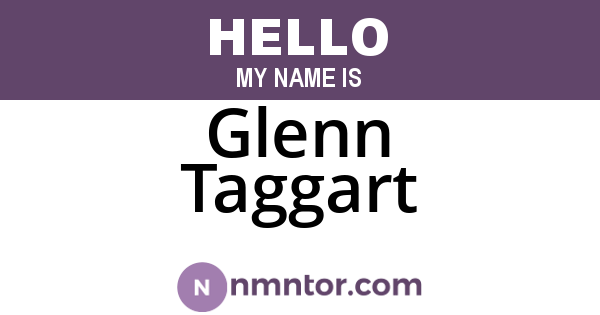 Glenn Taggart