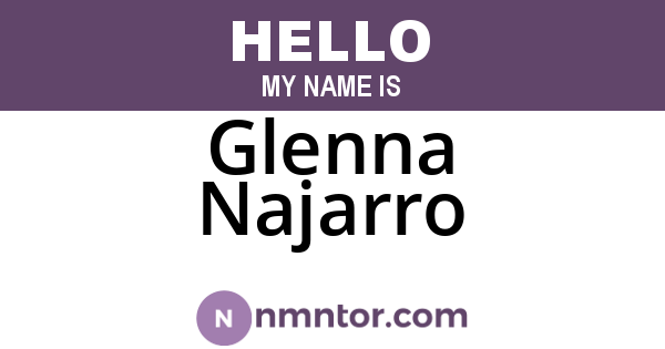 Glenna Najarro