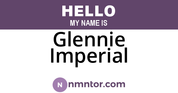 Glennie Imperial