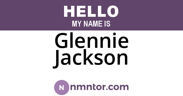 Glennie Jackson