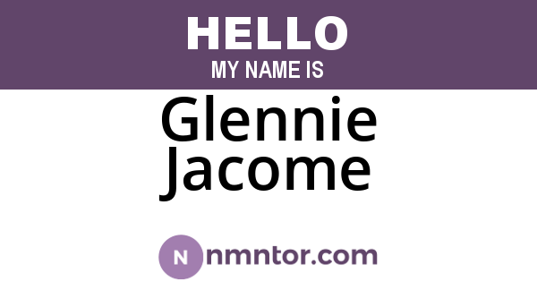 Glennie Jacome