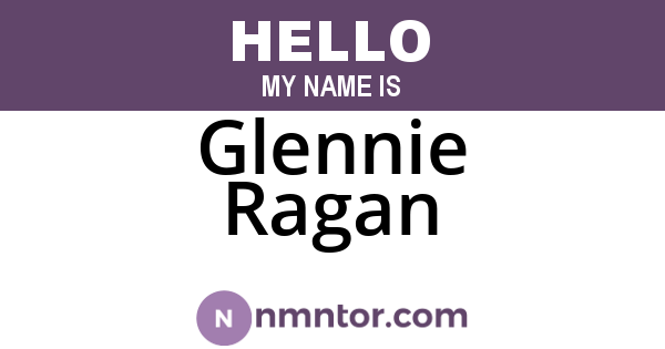 Glennie Ragan