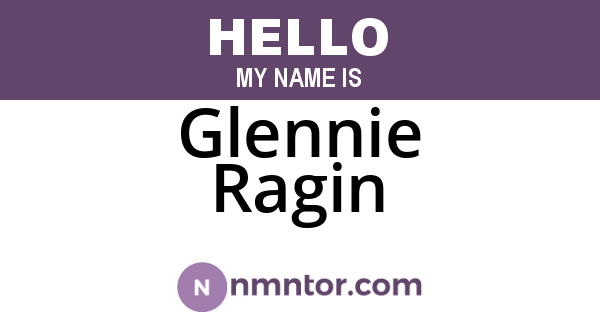 Glennie Ragin