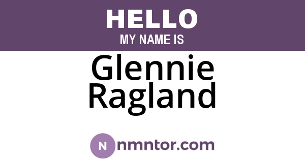 Glennie Ragland
