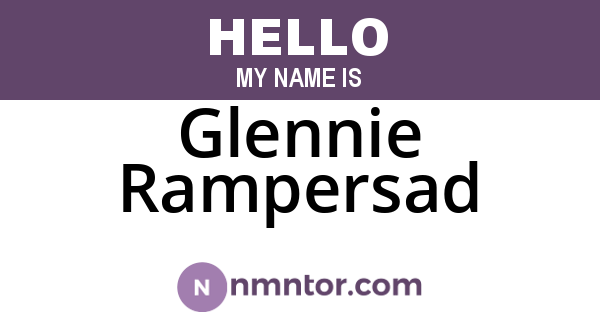 Glennie Rampersad