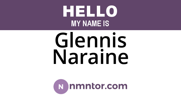 Glennis Naraine