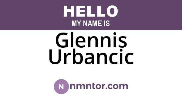 Glennis Urbancic