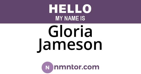 Gloria Jameson