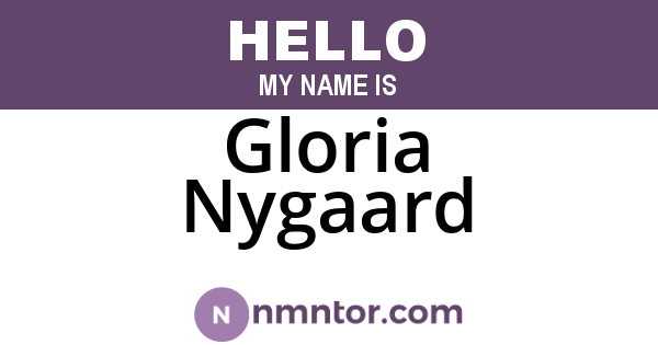Gloria Nygaard