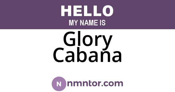 Glory Cabana