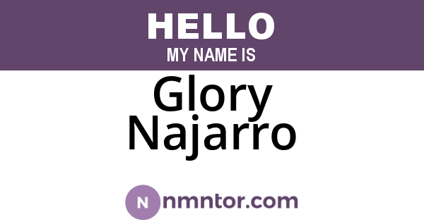 Glory Najarro