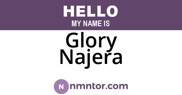 Glory Najera