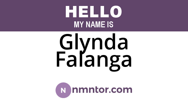 Glynda Falanga