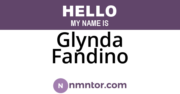 Glynda Fandino