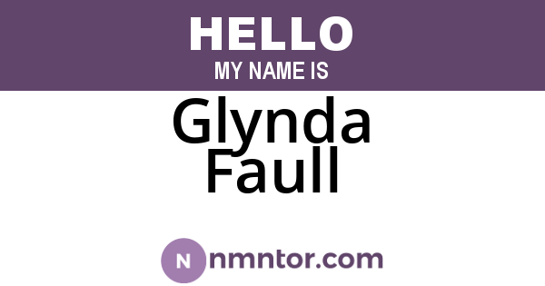 Glynda Faull