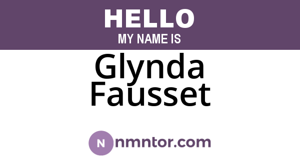 Glynda Fausset