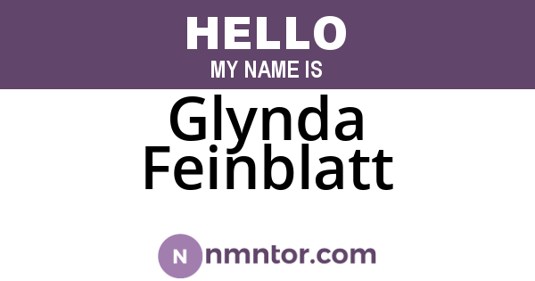 Glynda Feinblatt