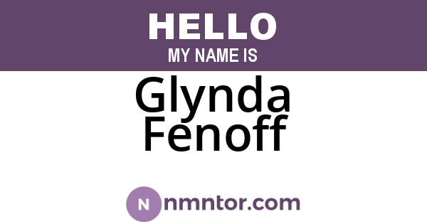 Glynda Fenoff