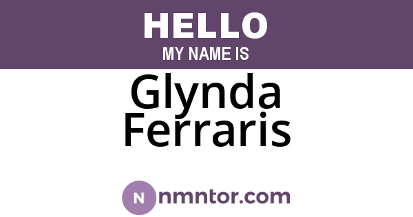 Glynda Ferraris