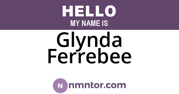 Glynda Ferrebee