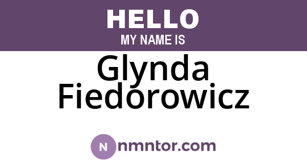 Glynda Fiedorowicz