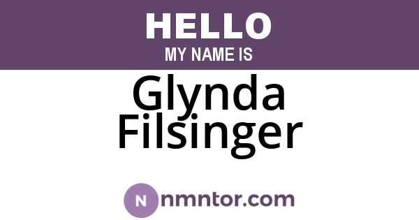 Glynda Filsinger