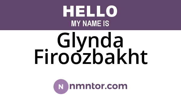 Glynda Firoozbakht