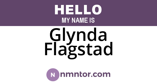 Glynda Flagstad