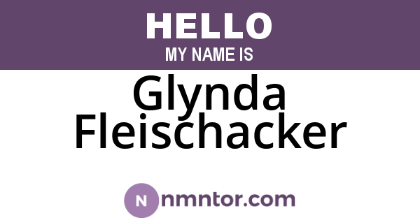 Glynda Fleischacker