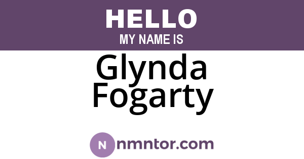 Glynda Fogarty