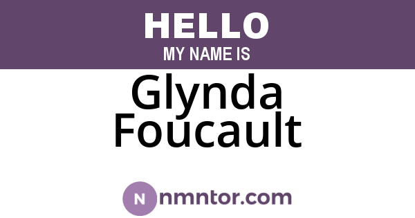Glynda Foucault