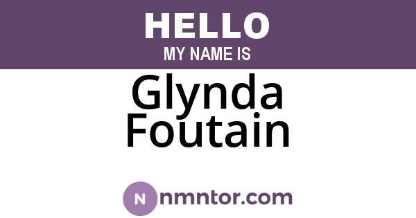 Glynda Foutain