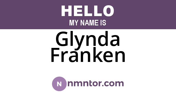 Glynda Franken