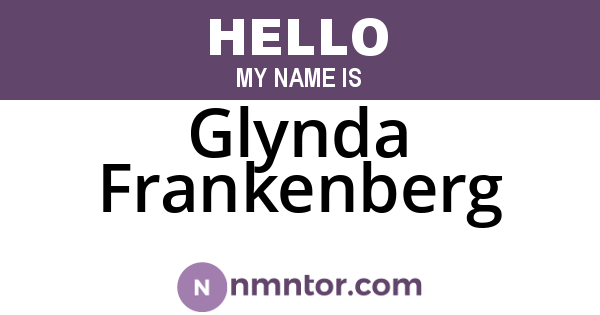 Glynda Frankenberg
