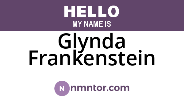 Glynda Frankenstein