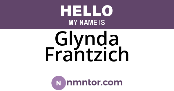 Glynda Frantzich