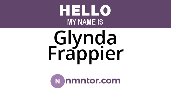 Glynda Frappier