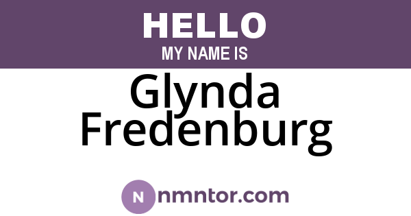 Glynda Fredenburg