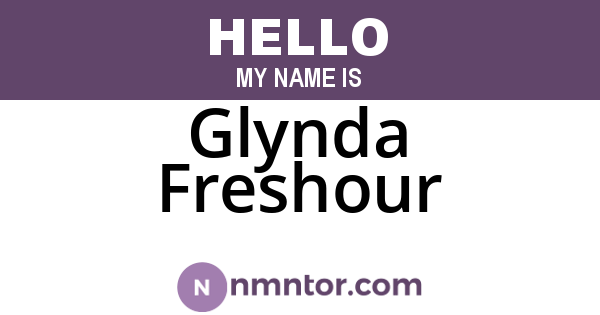 Glynda Freshour