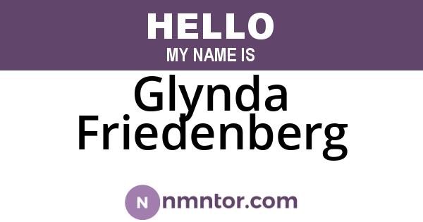 Glynda Friedenberg