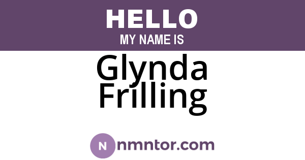 Glynda Frilling