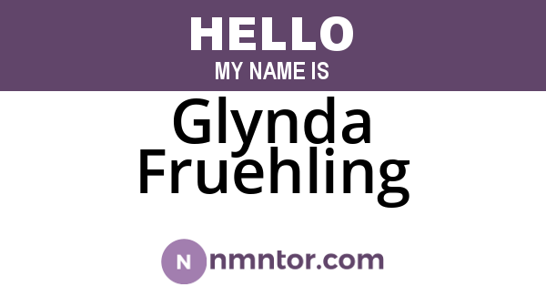 Glynda Fruehling
